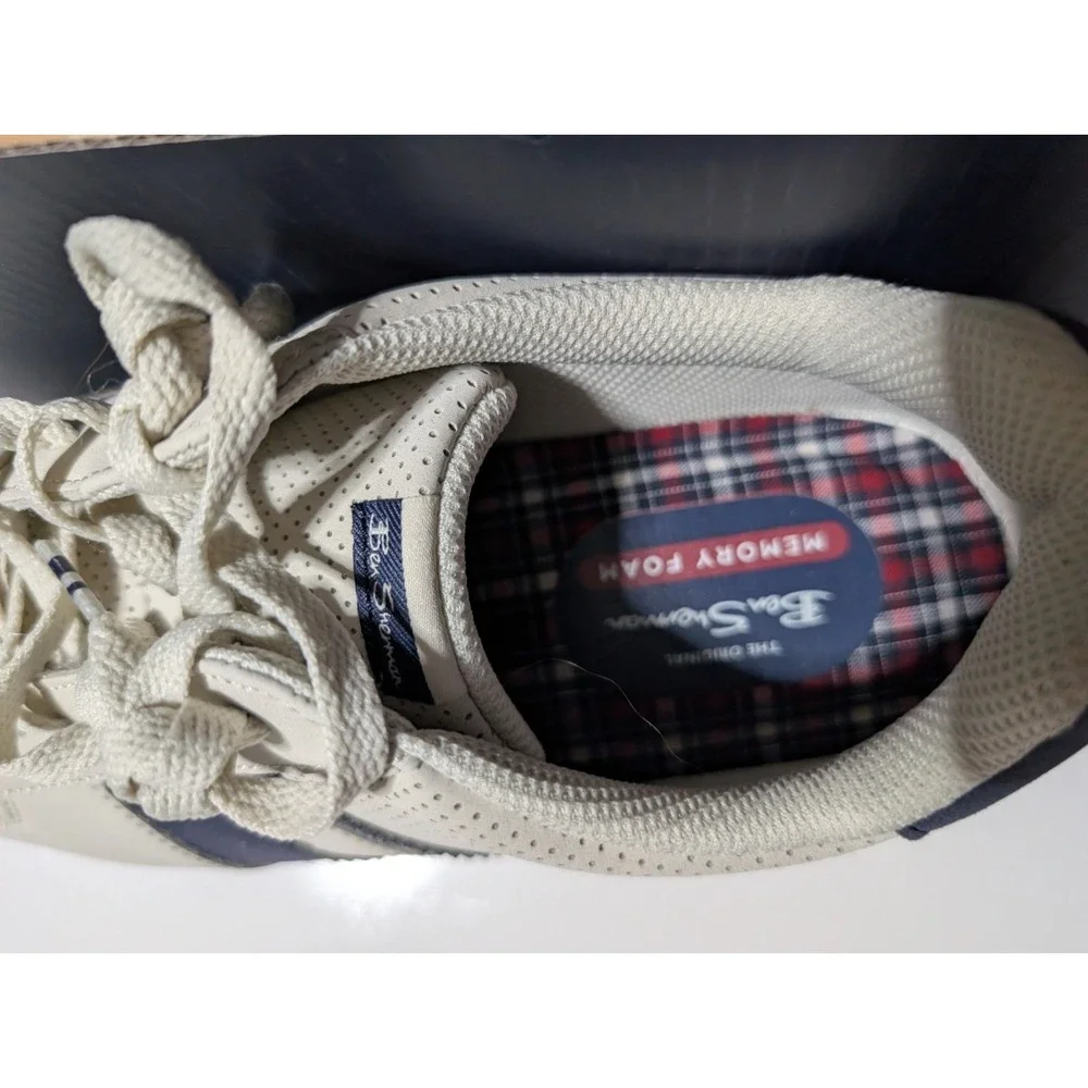 NEW Men's Ben‎ Sherman Webber Casual / Dress Shoes Grey / Blue Sz 9.5 1903451